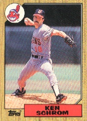 1987 Topps Baseball Cards      635     Ken Schrom